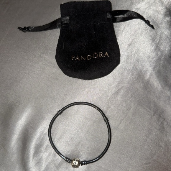 Pandora Jewelry - pandora s925 silver ale oxidized charms bracelet new never used with bag